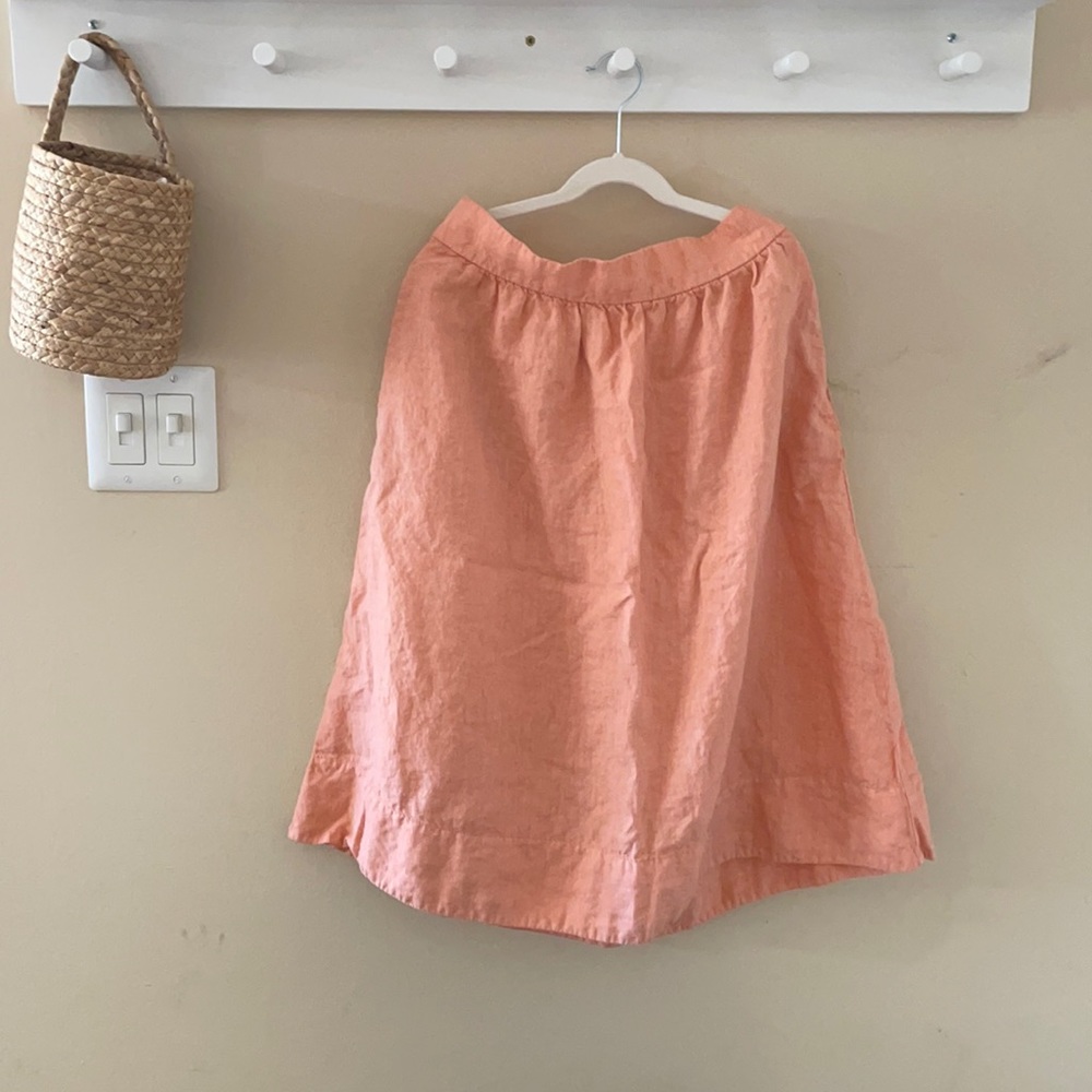 Lou & Grey Linen Skirt